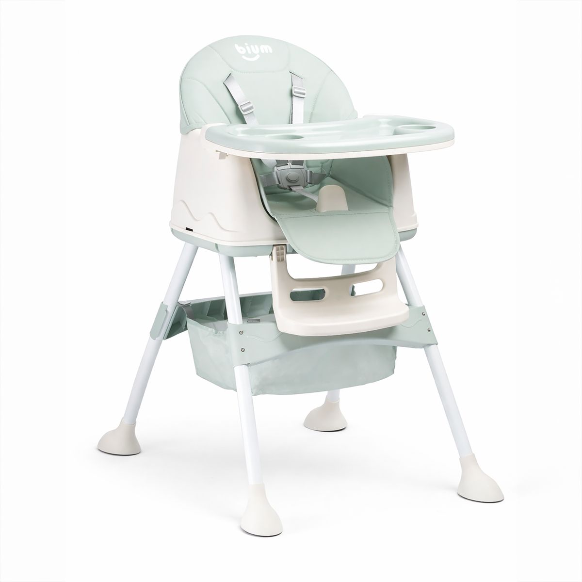 BIUM - Silla Comedor Bebe Aria 4 En 1 Verde - Bium