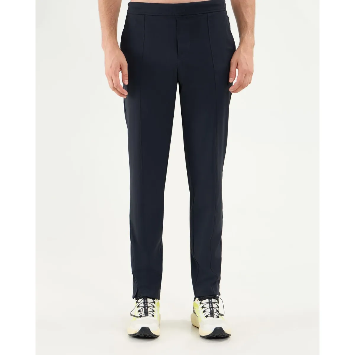 ATMOS - Pantalón Pretina Encauchada   Para Hombre Negro Atmos