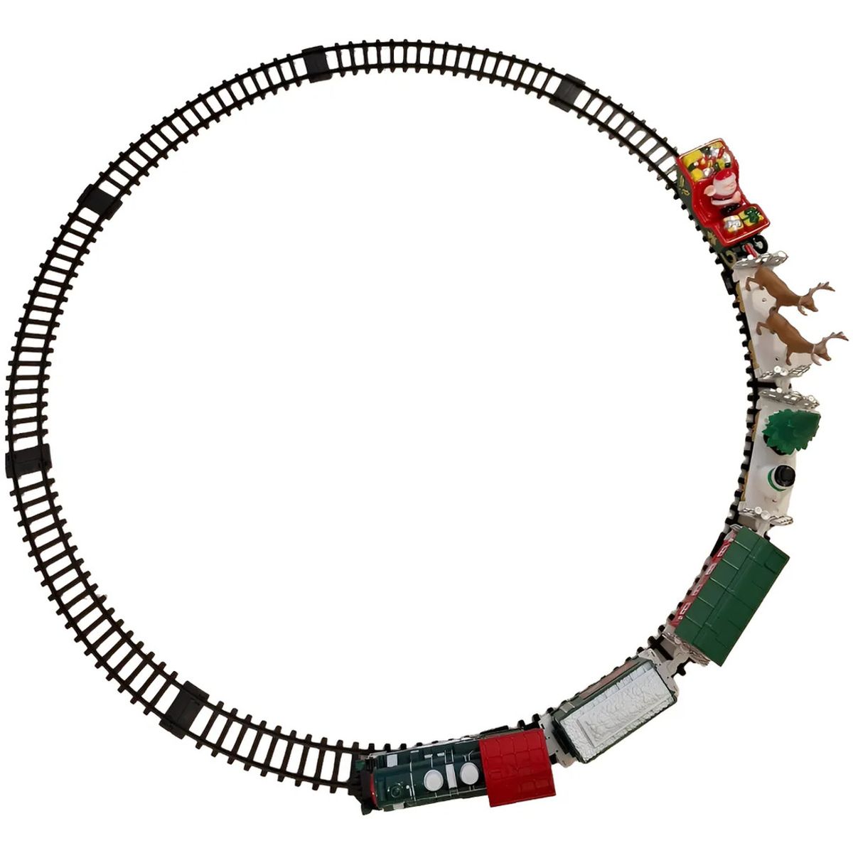 GENERICO - Tren Navideño Luces Sonido Decoración Árbol Navidad