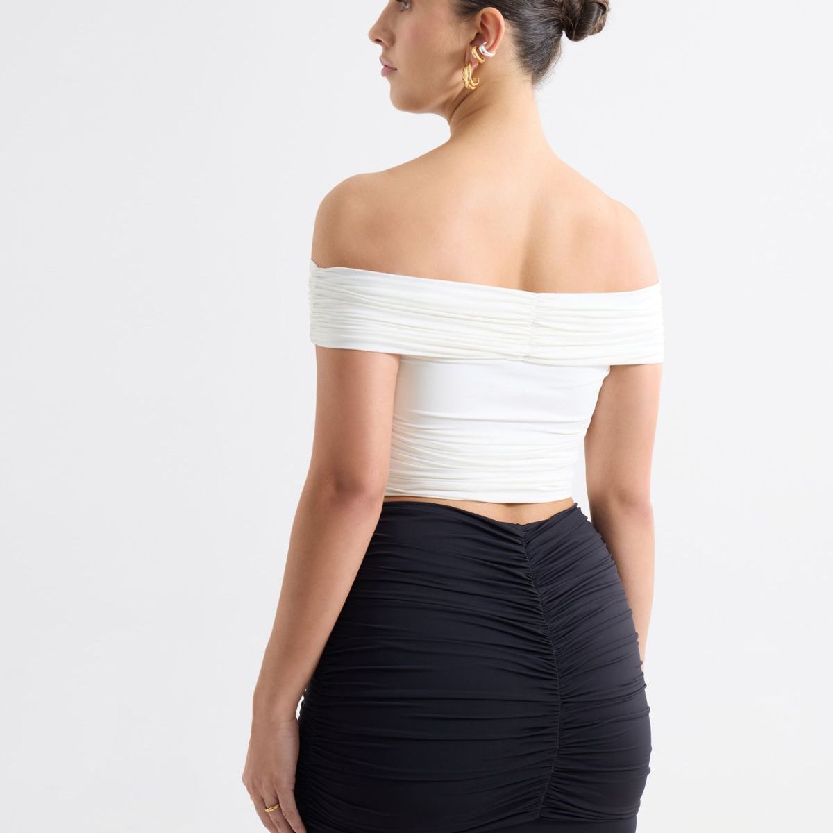 SEVEN SEVEN - Camiseta  Para Mujer Manga Sisa Moda Color Blanco Seven Seven X Maygel Coronel #28096287