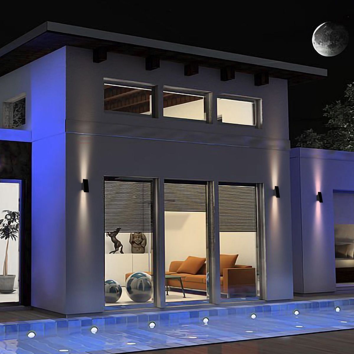 GSS GLOBAL SOLAR SOLUTION - LAMPARA SOLAR EXTERIOR GSS OLENA LUZ CALIDA