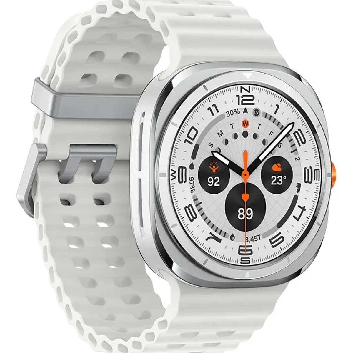 SAMSUNG - Galaxy Watch Ultra 47mm Lte Titanium White