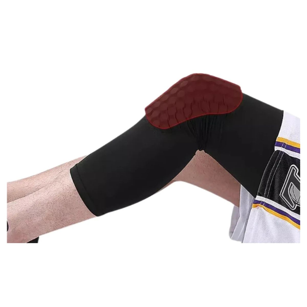 GENERICO - Rodillera Baloncesto Basketball Codera Manga Calentadora M