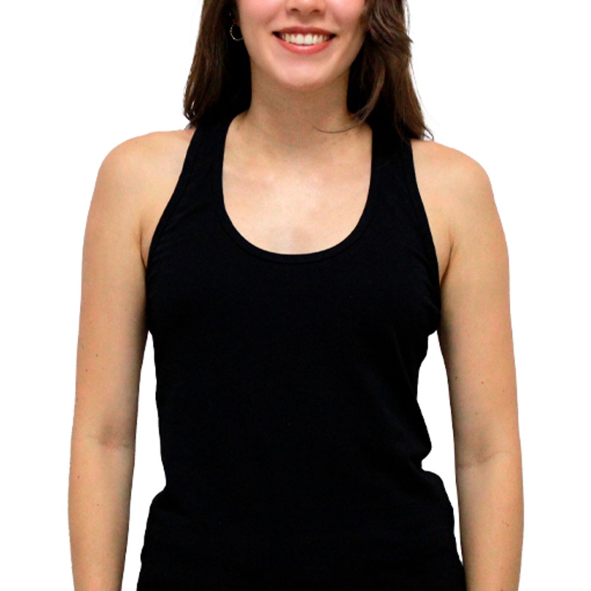 BOCARED - AFRODITA ATLETICA BASICA PARA DAMA MANGA SISA EN COLOR NEGRO