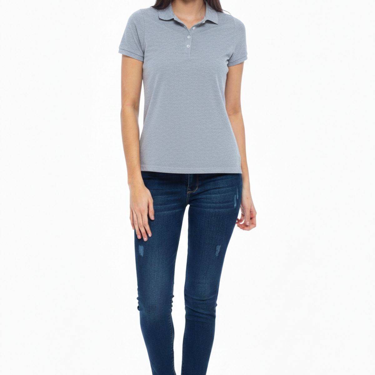 BOCARED - DANA POLO PARA DAMA EN COLOR GRIS