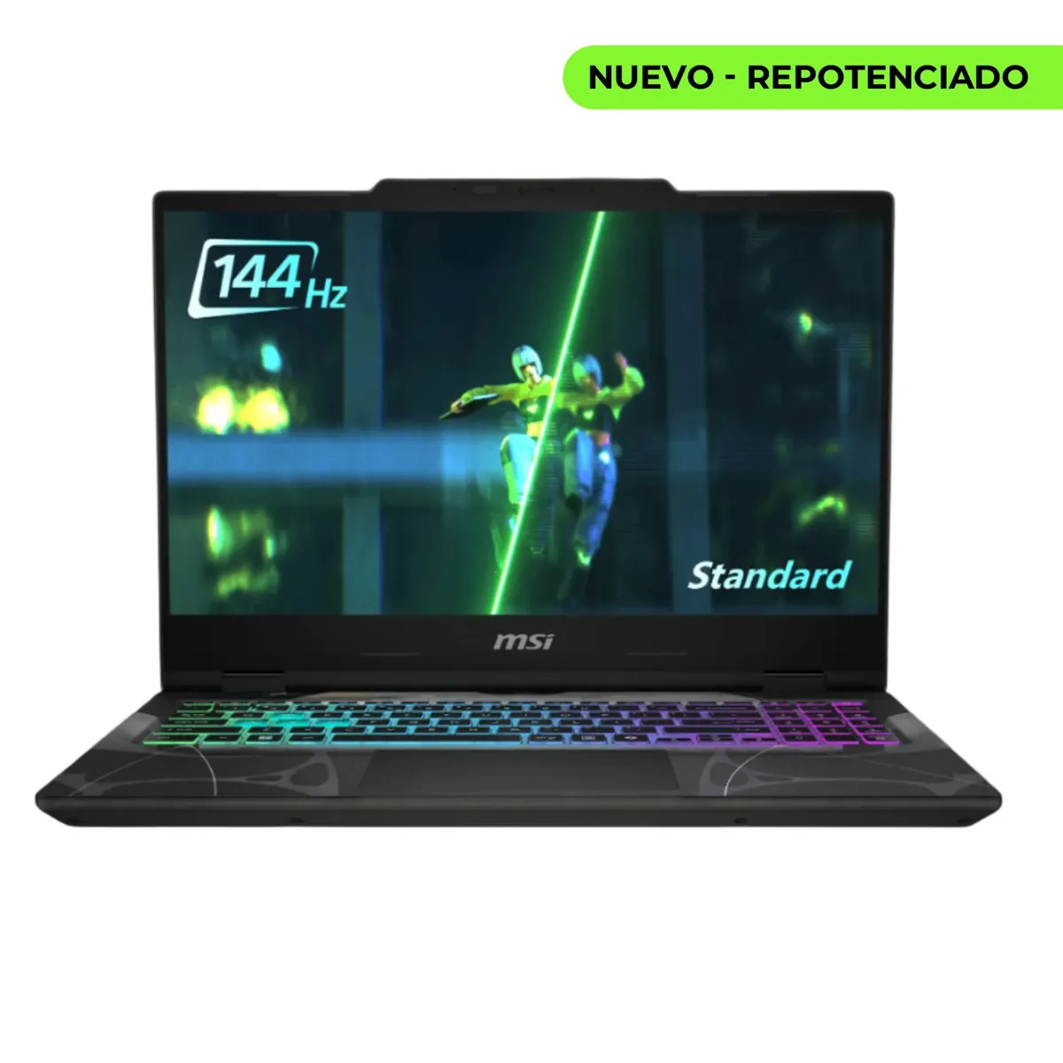 MSI - Portátil Gamer MSI Cyborg  core 7 240H 16GB SSD 512GB RTX 5060 8GB Pantalla 15.6" FHD 144Hz.
