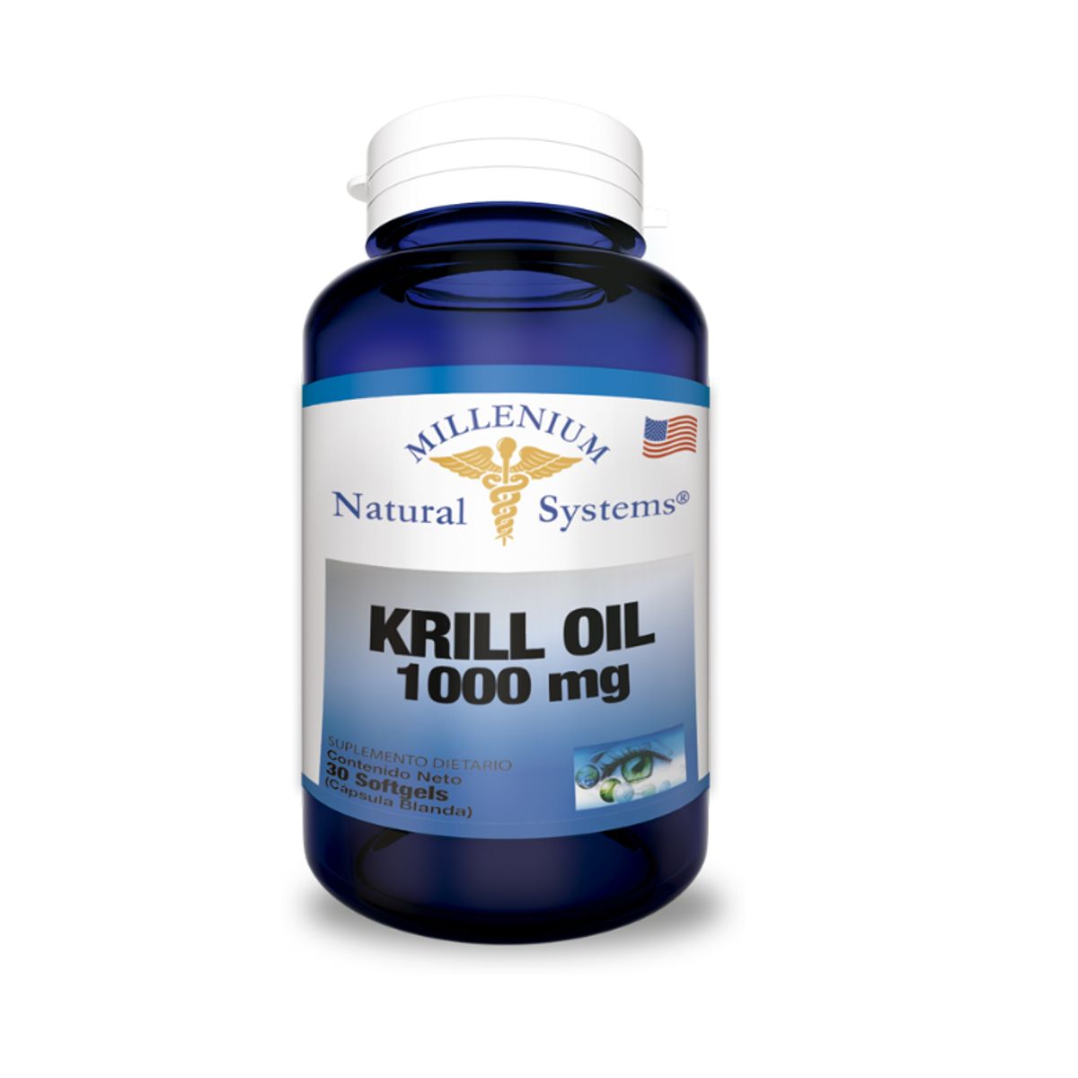 NATURAL SYSTEM - SUPLEMENTO CON OMEGA 3 X 30 SOFTGELS / KRILL OIL - FUNAT