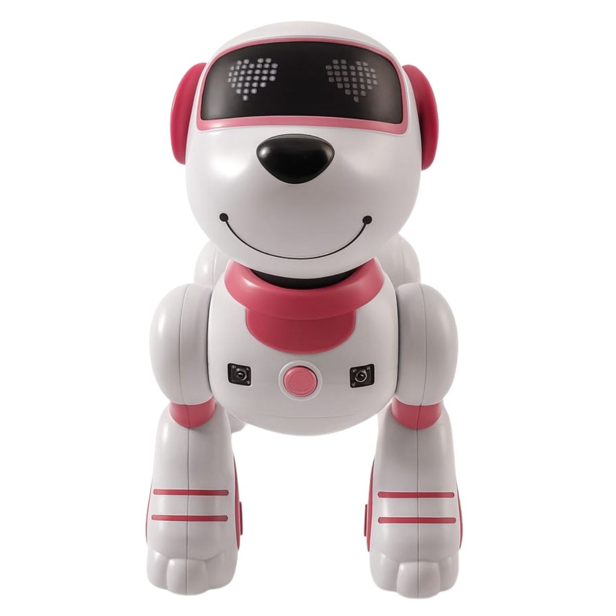 GENERICO - Perro robot inteligente + control remoto juguete electrónico Rosado