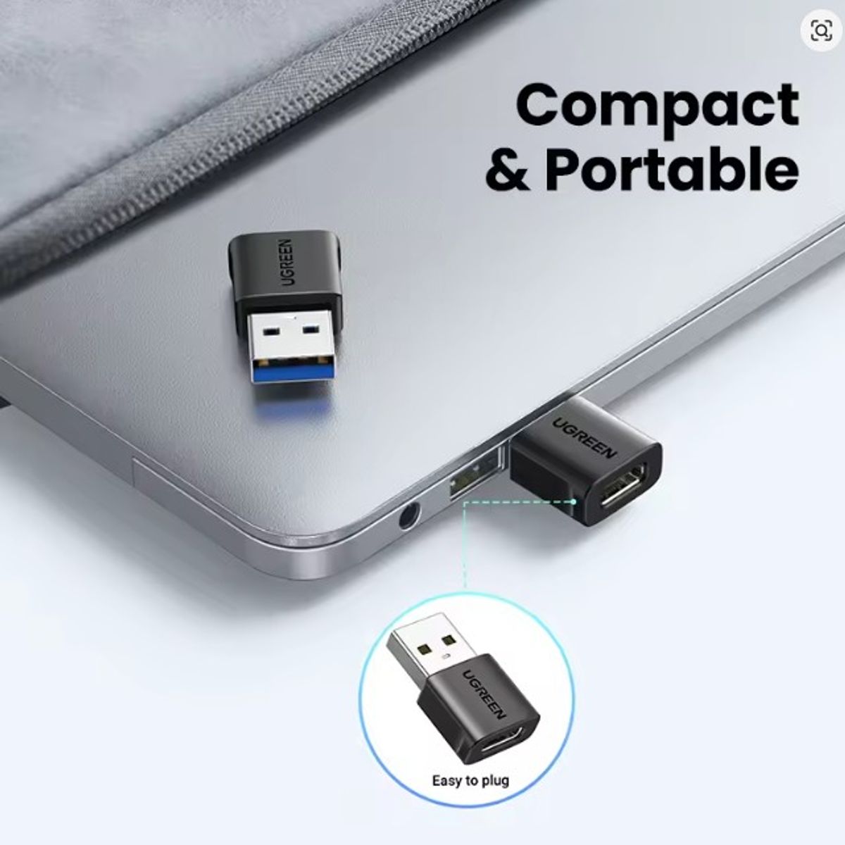 UGREEN - Adaptador UGREEN Tipo C a USB-A 3.1