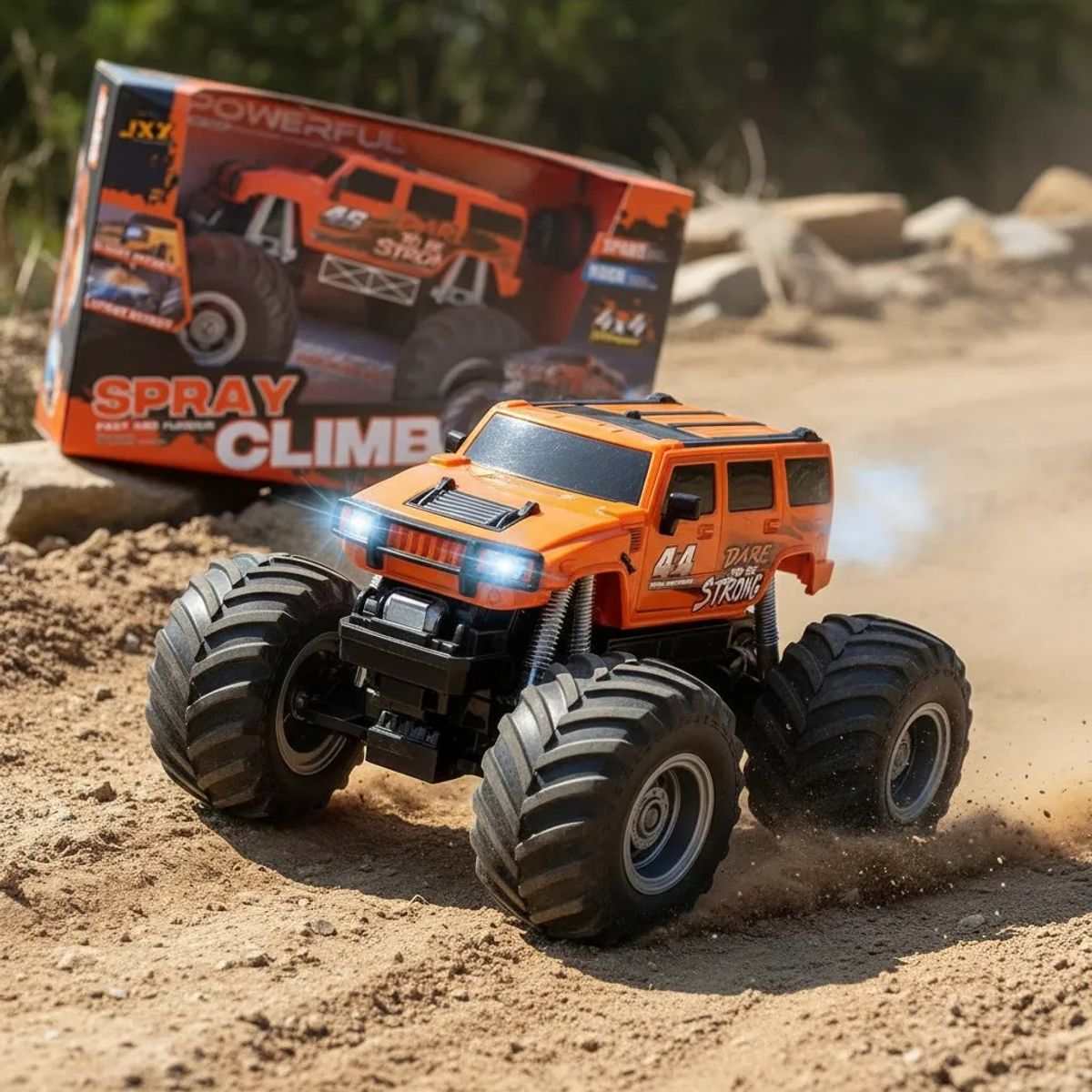 KIDSHOP - Camioneta 4x4 Todo Terreno Grande Control Remoto Gk5614-1