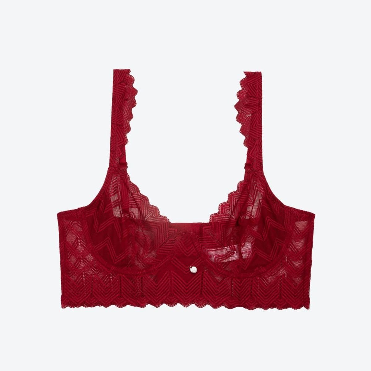 LILI PINK - Brasier individual con cobertura 3/4 sin copas