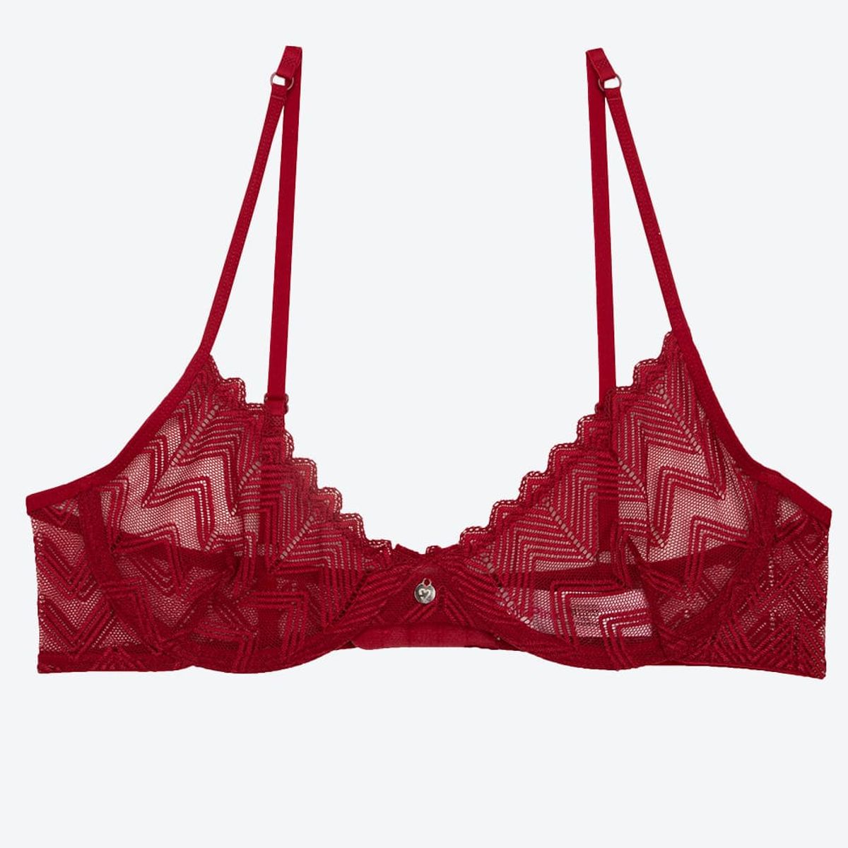 LILI PINK - Brasier individual con cobertura media con aros