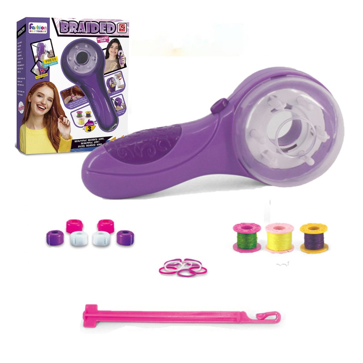 OTRAS MARCAS - Maquina De Juguete Para Hacer Trenzas - Niñas Juguetes