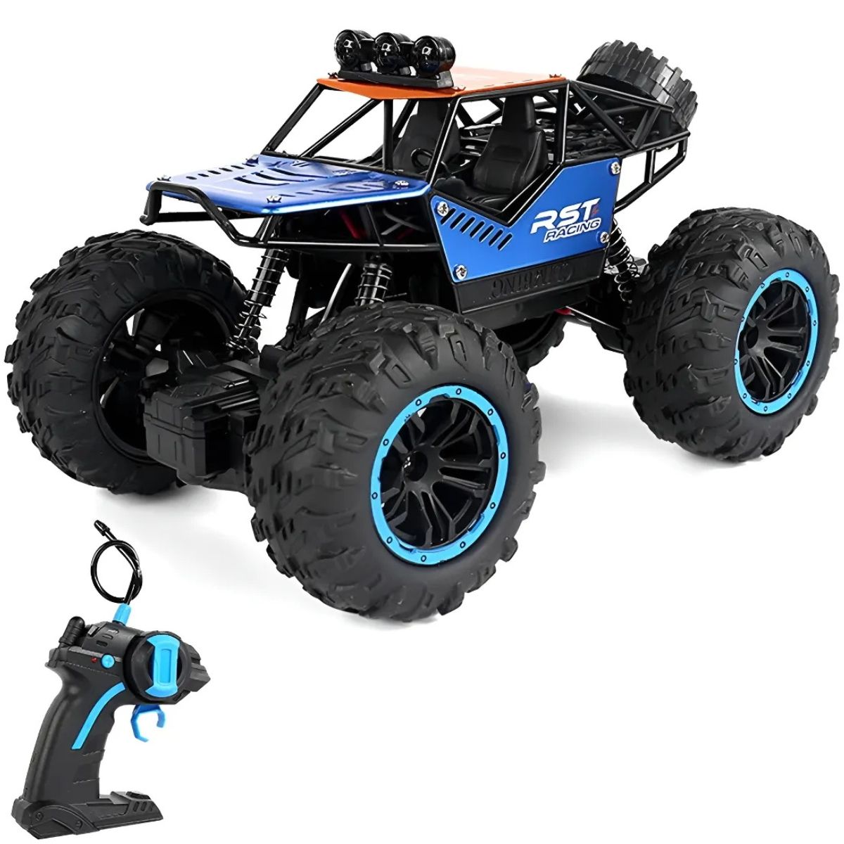 GENERICO - Carro A Control Remoto 4x4 Metal De Alta Velocidad