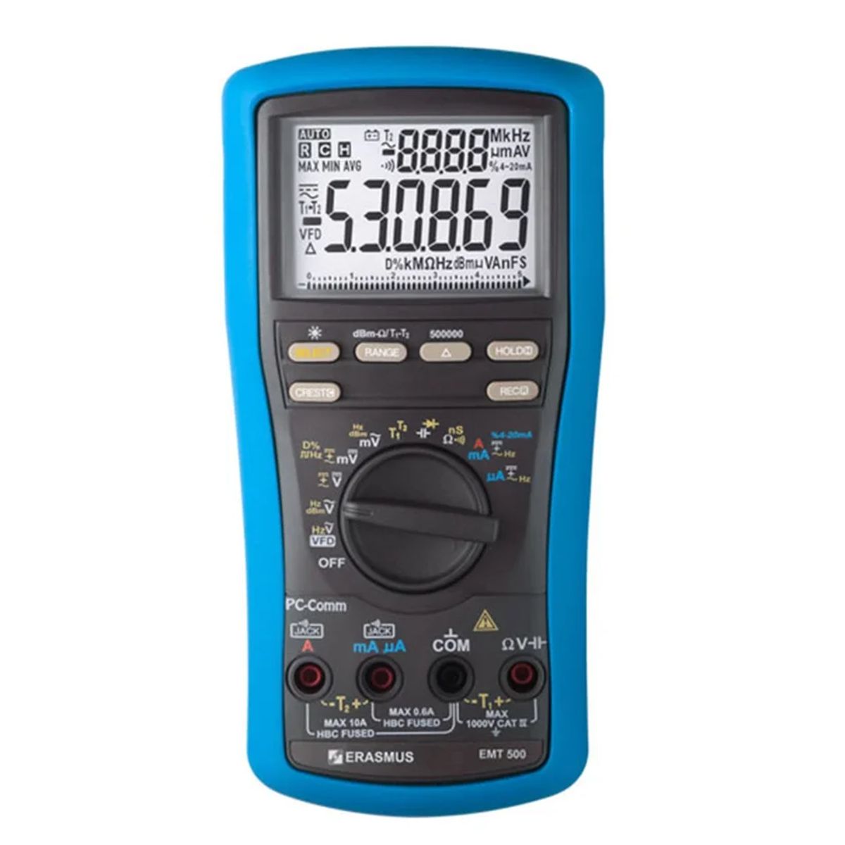 GENERICO - Multímetro Digital Industrial True RMS IP67