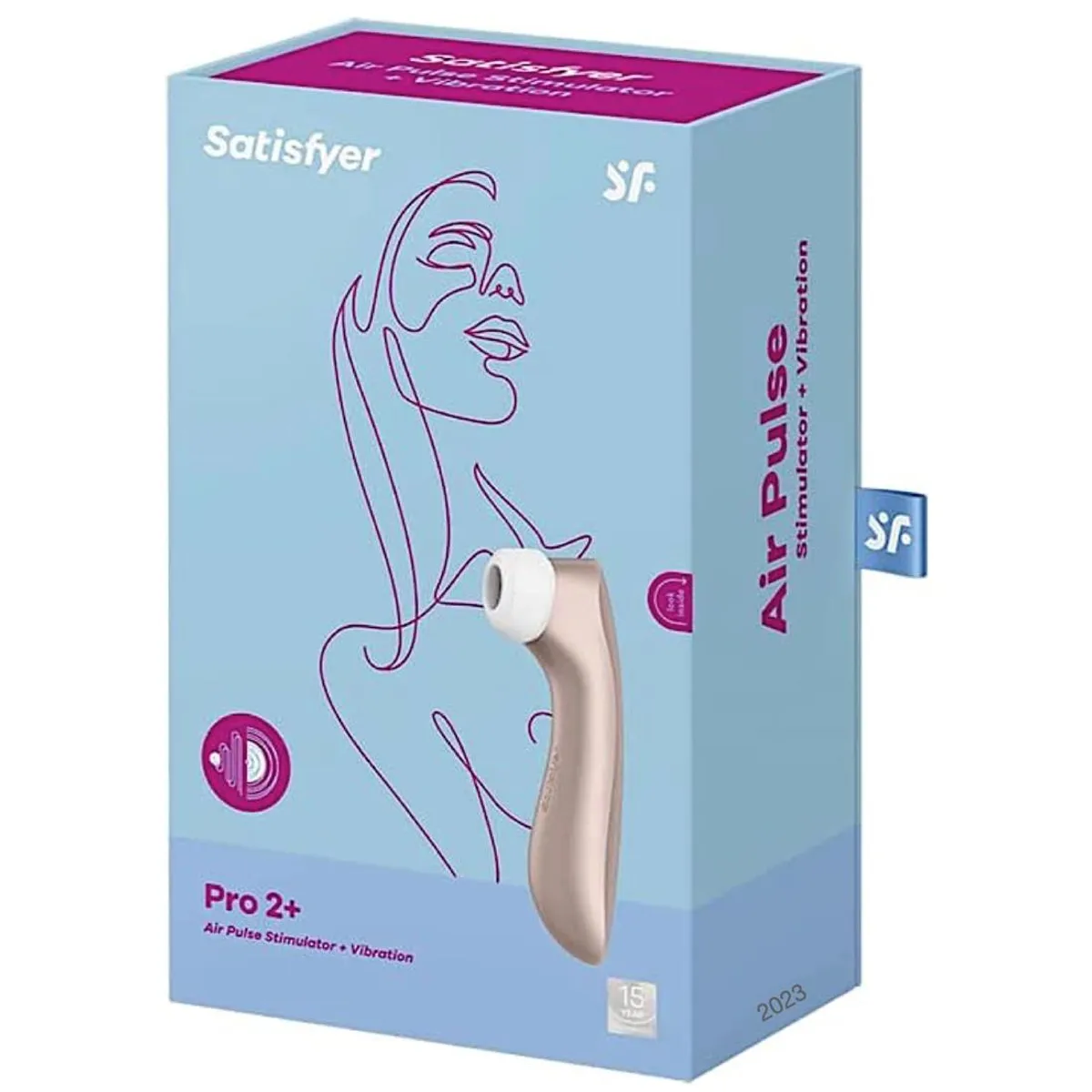 SATISFYER - Succionador de clitoris Satisfyer Pro 2 + con Vibración