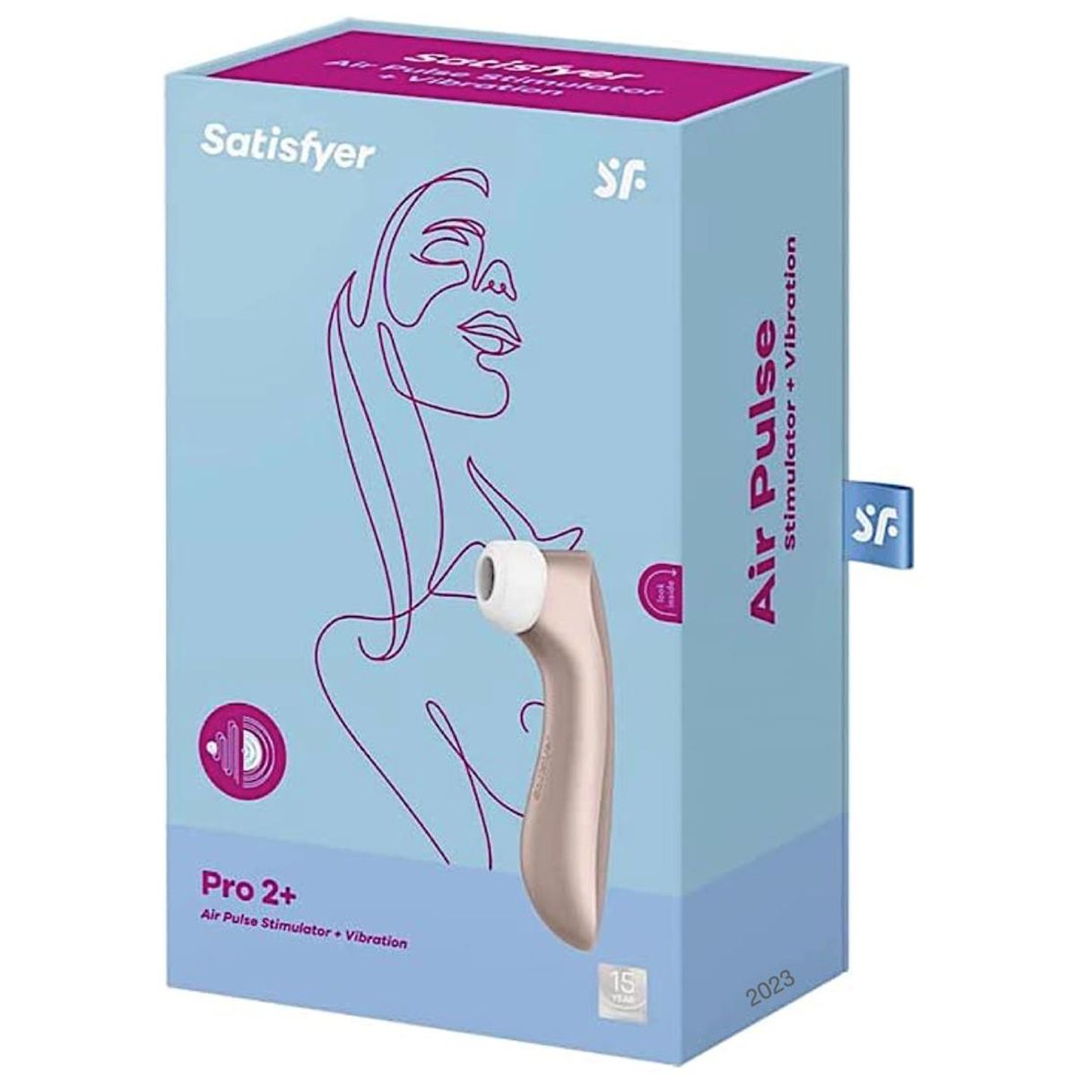 SATISFYER - Succionador de clitoris Satisfyer Pro 2 + con Vibración