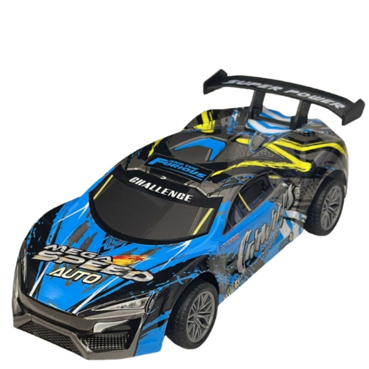 NOBELSOUND - Carrito Deportivo RC Mega Speed A Control Remoto 122 Multicolor