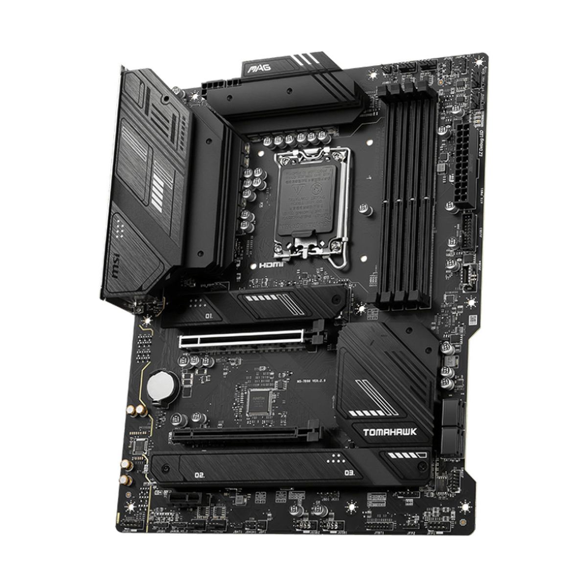 MSI - Tarjeta Madre Msi MAG B760 TOMAHAWK WiFi DDR5 Capacidad para 12ª14ª Gen Intel