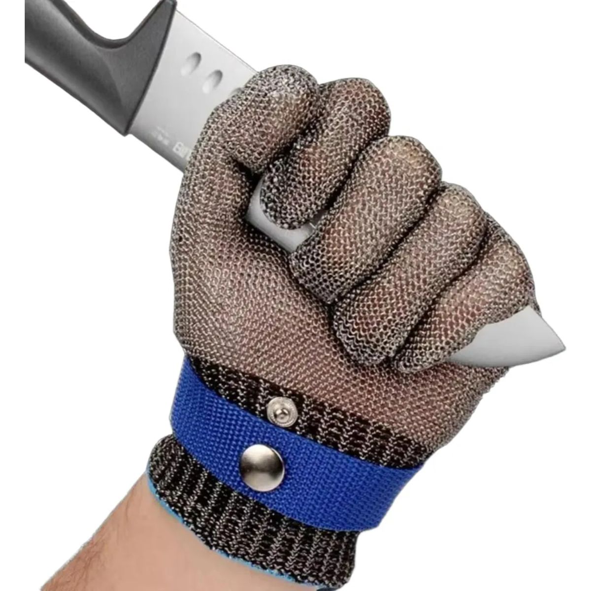 OTRAS MARCAS - Guante De Seguridad En Malla De Acero Para Carniceria Y Mas Talla S