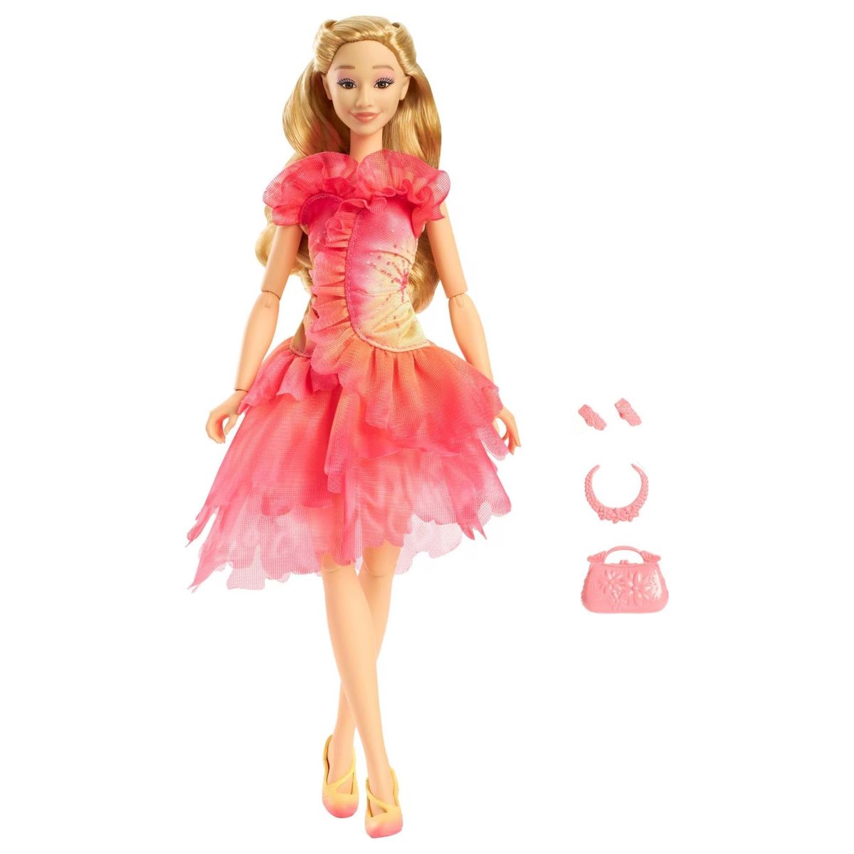 NETFLIX - Muñeca Glinda Wicked Con Ropa Y Accesorios