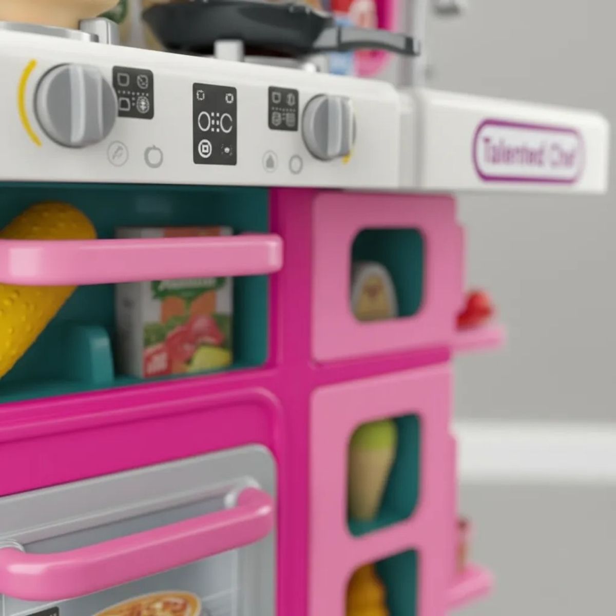 KIDSHOP - Cocina Infantil Agua,vapor Luces Y Sonidos 92 Pcs 008-58