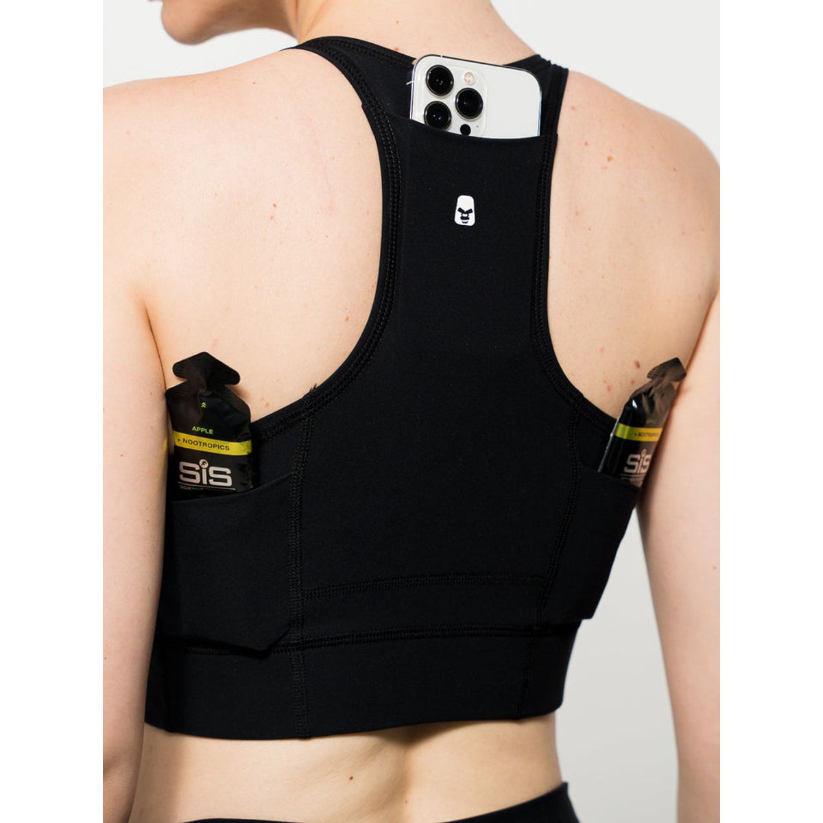 NO RULES - Top deportivo Negro Pro Fit