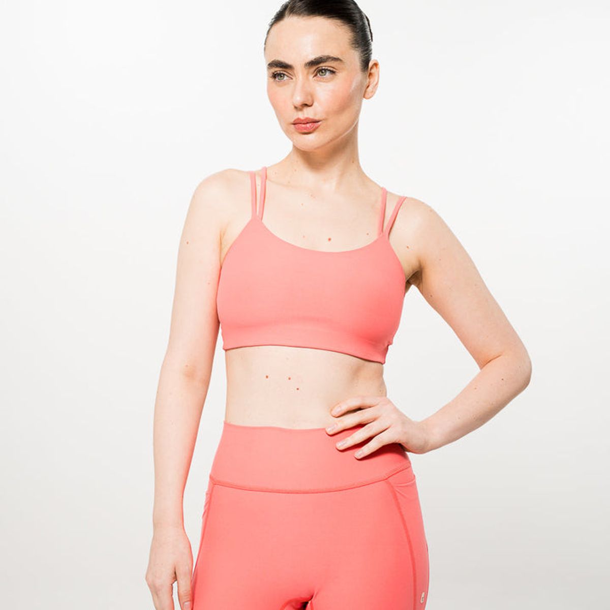 NO RULES - Top deportivo Flowline Coral