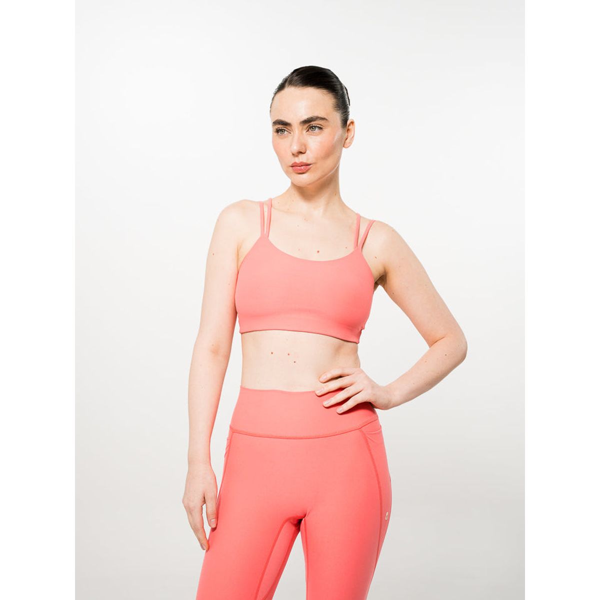 NO RULES - Top deportivo Flowline Coral