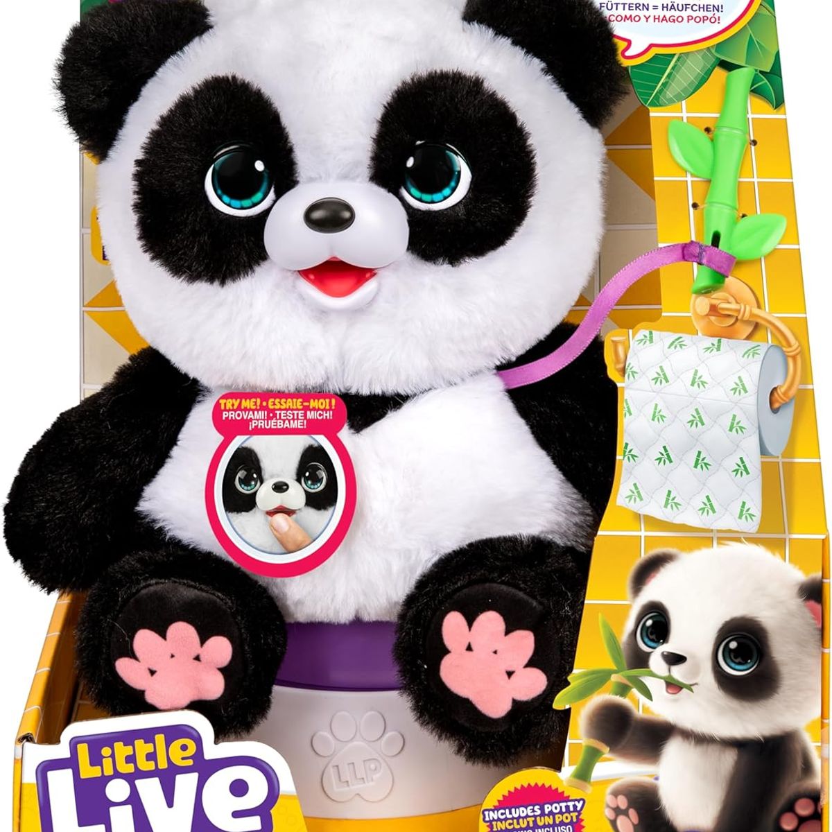 LITTLE LIVE PETS - Peluche Little Live Pets My Baby Talking Panda Chuchu