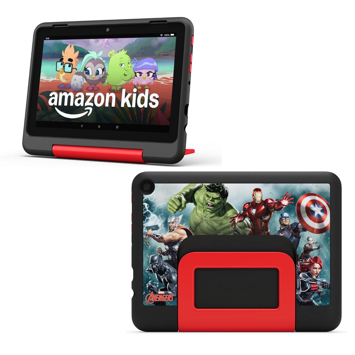 AMAZON - Tablet Amazon Fire HD 8 Kids Funda de Niños 3-7 Años Original 3GB RAM + 32GB Avengers