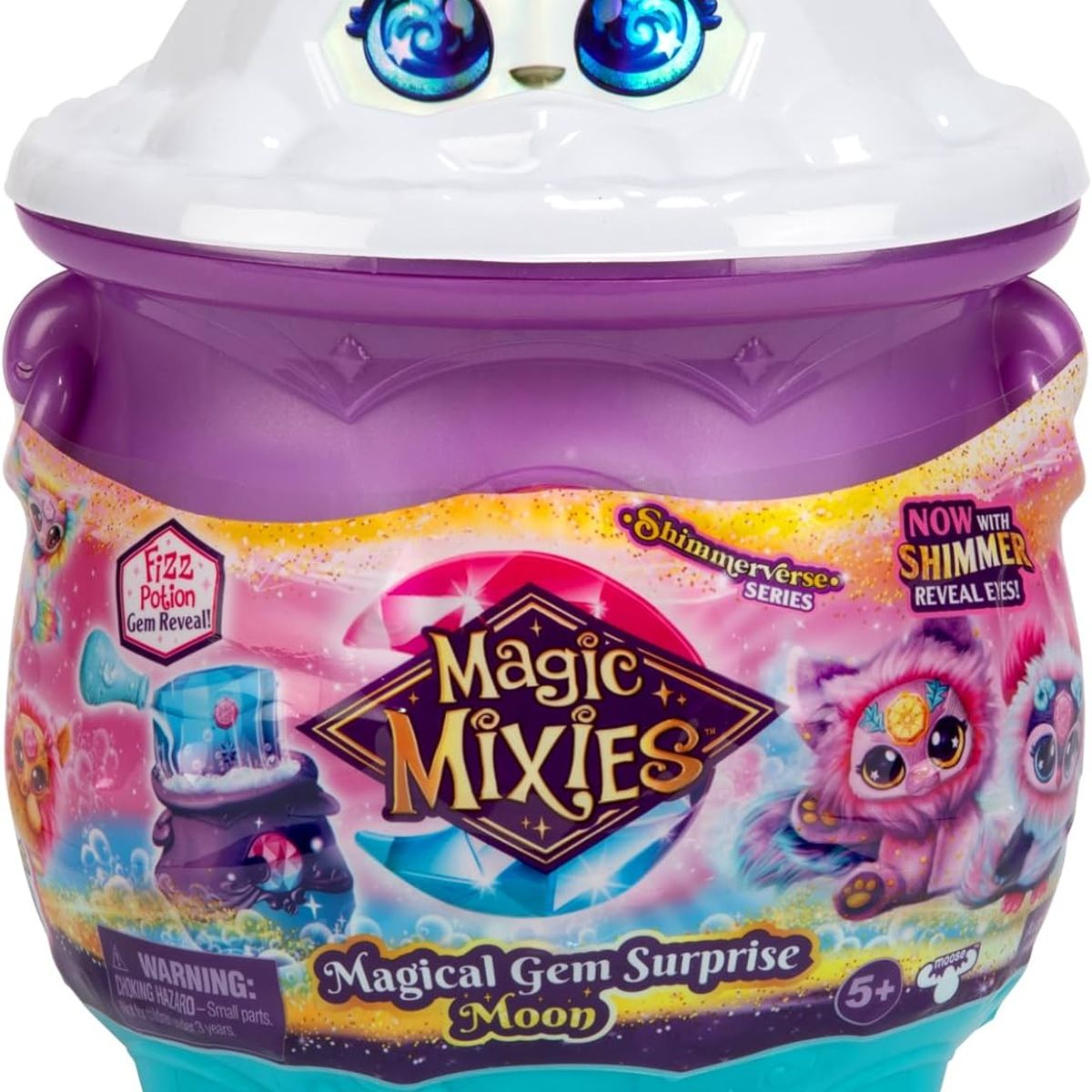 MAGIC MIXIES - Juguete Magic Mixies Caldero Mágico Con Mixies Luna