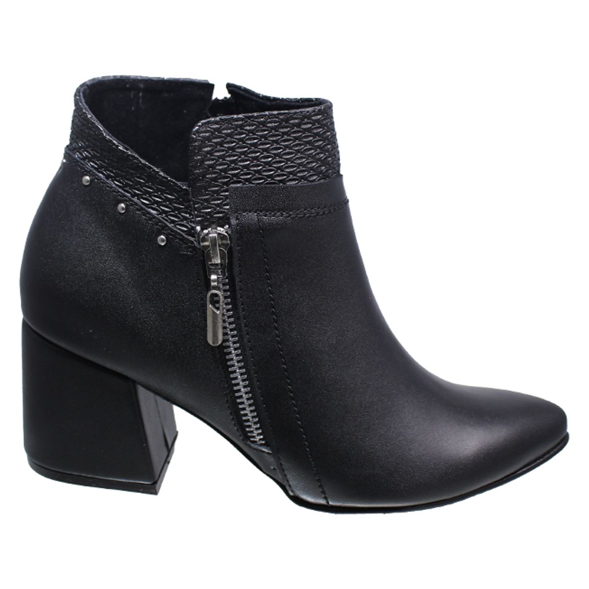 GENERICO - Botín Para Mujer Puntudo Tacón 5 12