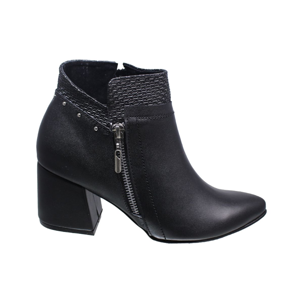 GENERICO - Botín Para Mujer Puntudo Tacón 5 12