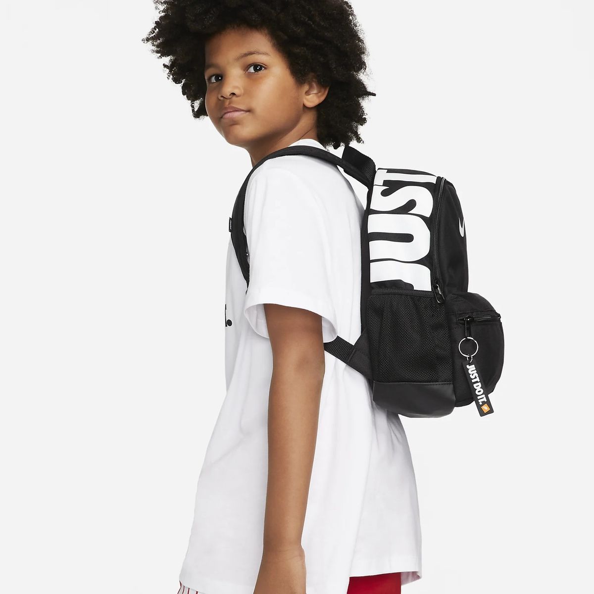 NIKE - Mini Mochila Nike Niño Brasilia JDI DR6091-010 11L Negra