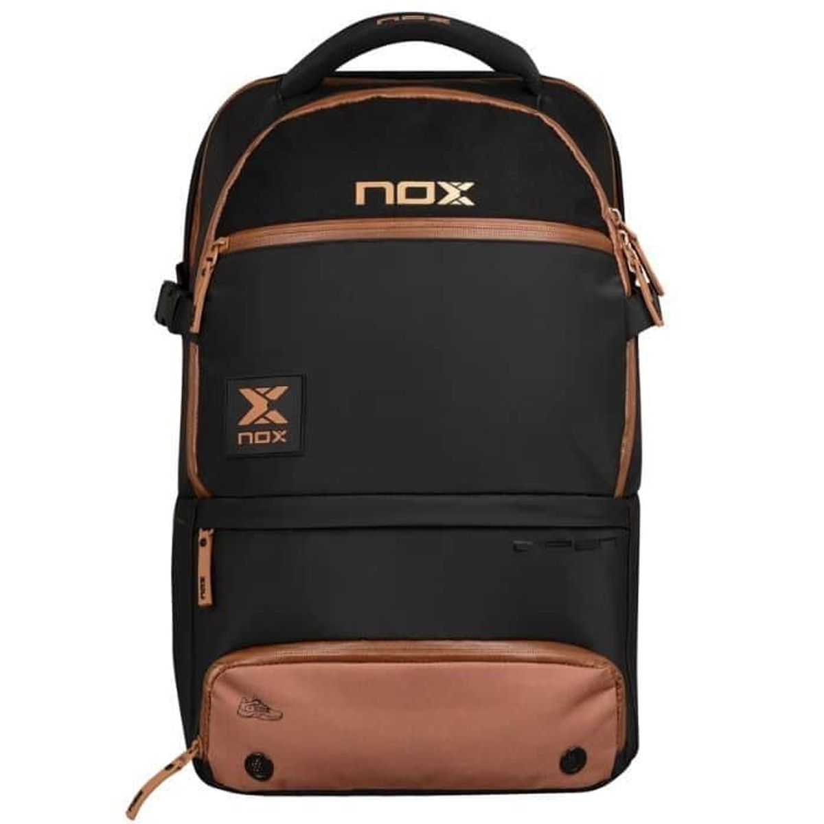 NOX - Mochila Nox AT10 Luxury Open Series Negro Marron