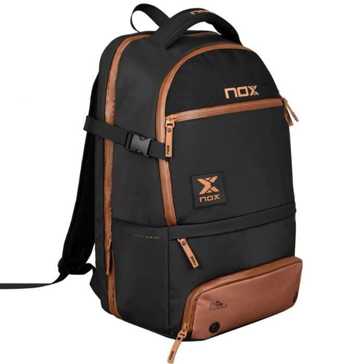 NOX - Mochila Nox AT10 Luxury Open Series Negro Marron