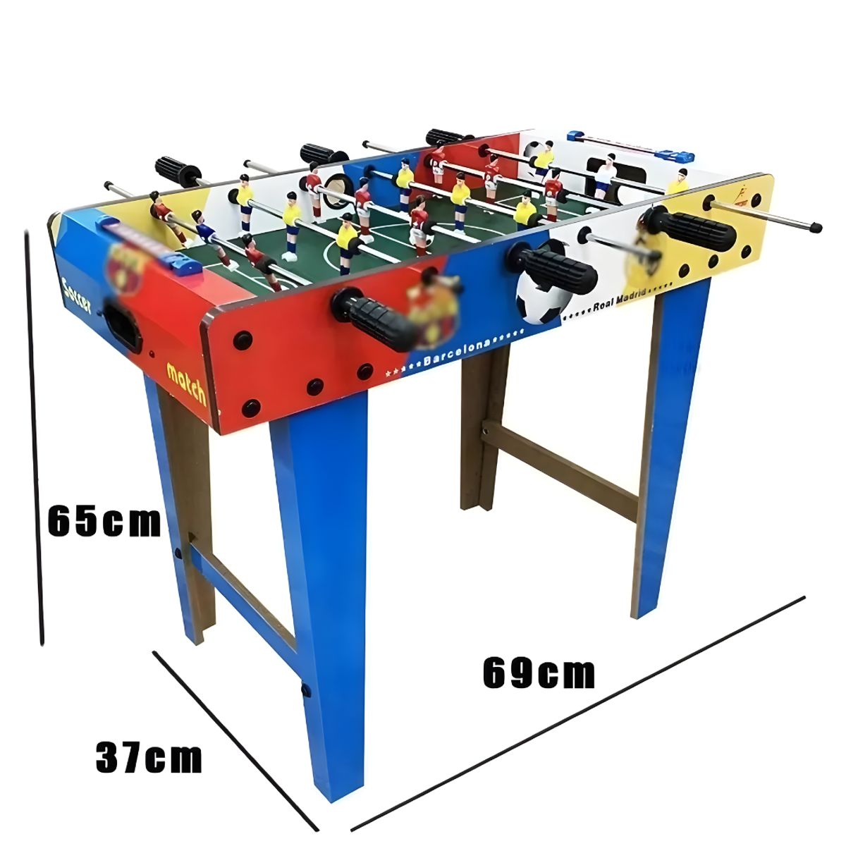 GENERICO - Futbolín de Mesa Artisan  ¡Diversión futbolera en cualquier lugar