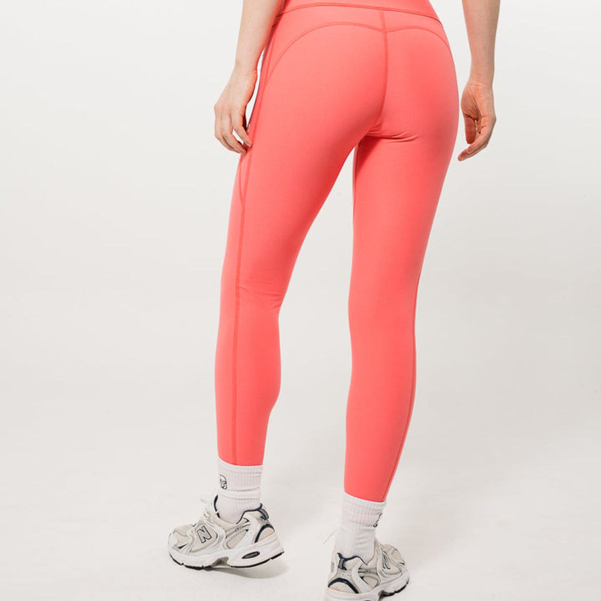 NO RULES - Lycra Larga Pretina Alta Coral