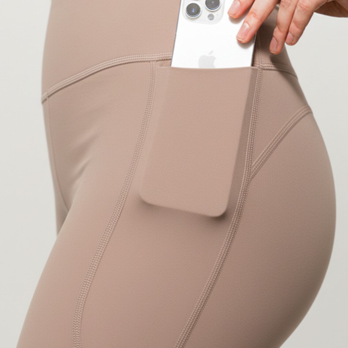 NO RULES - Short Pretina Alta Mocca