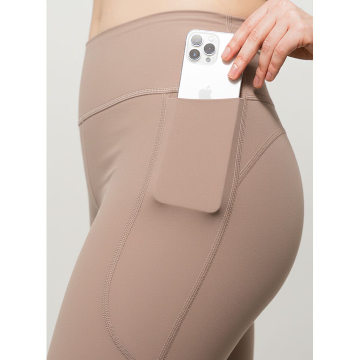NO RULES - Short Pretina Alta Mocca