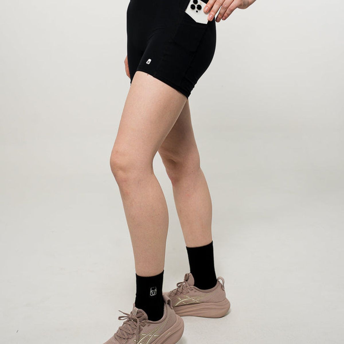 NO RULES - Short Pretina Alta Negro