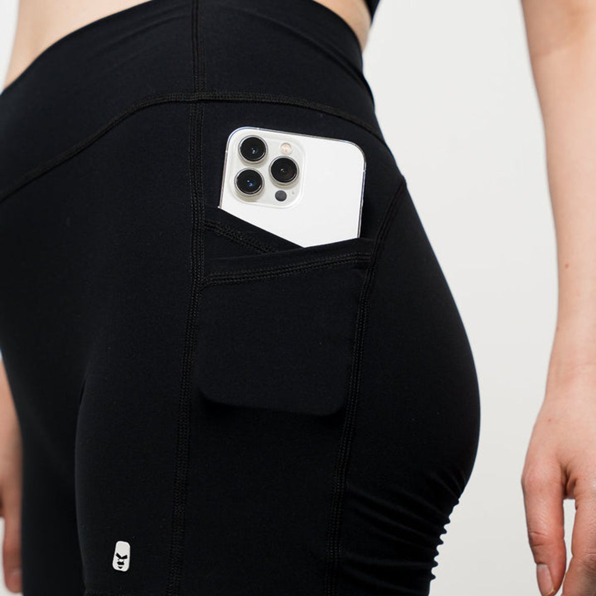 NO RULES - Short Pretina Alta Negro