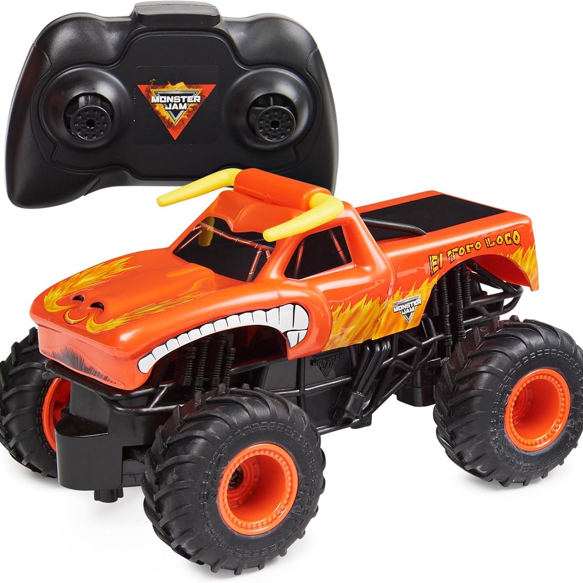 SPIN MASTER - Carro A Control Remoto El Toro Loco Monster Jam Spin Master