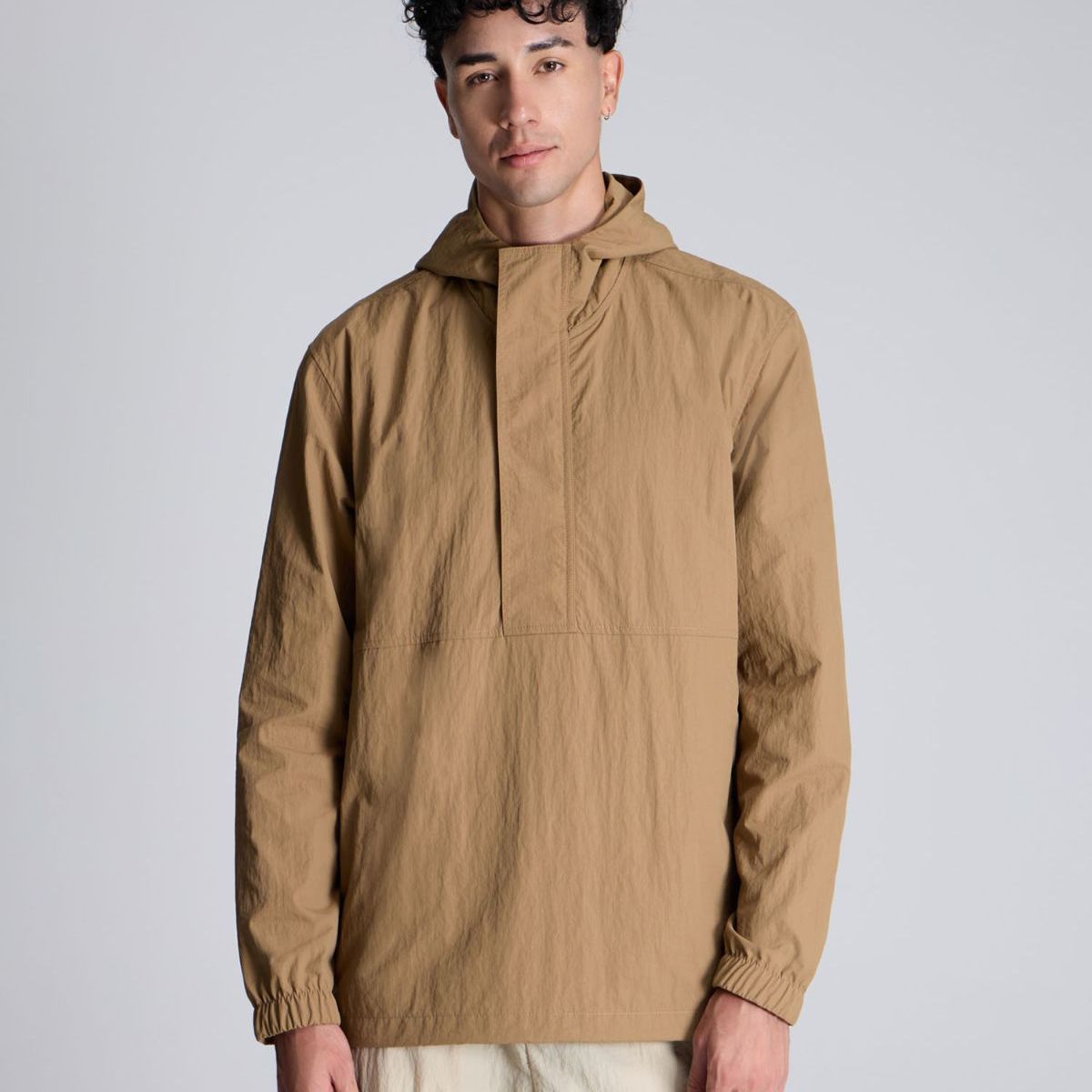 ATMOS - Chaqueta Con Bolsillo  Para Hombre Camel Atmos