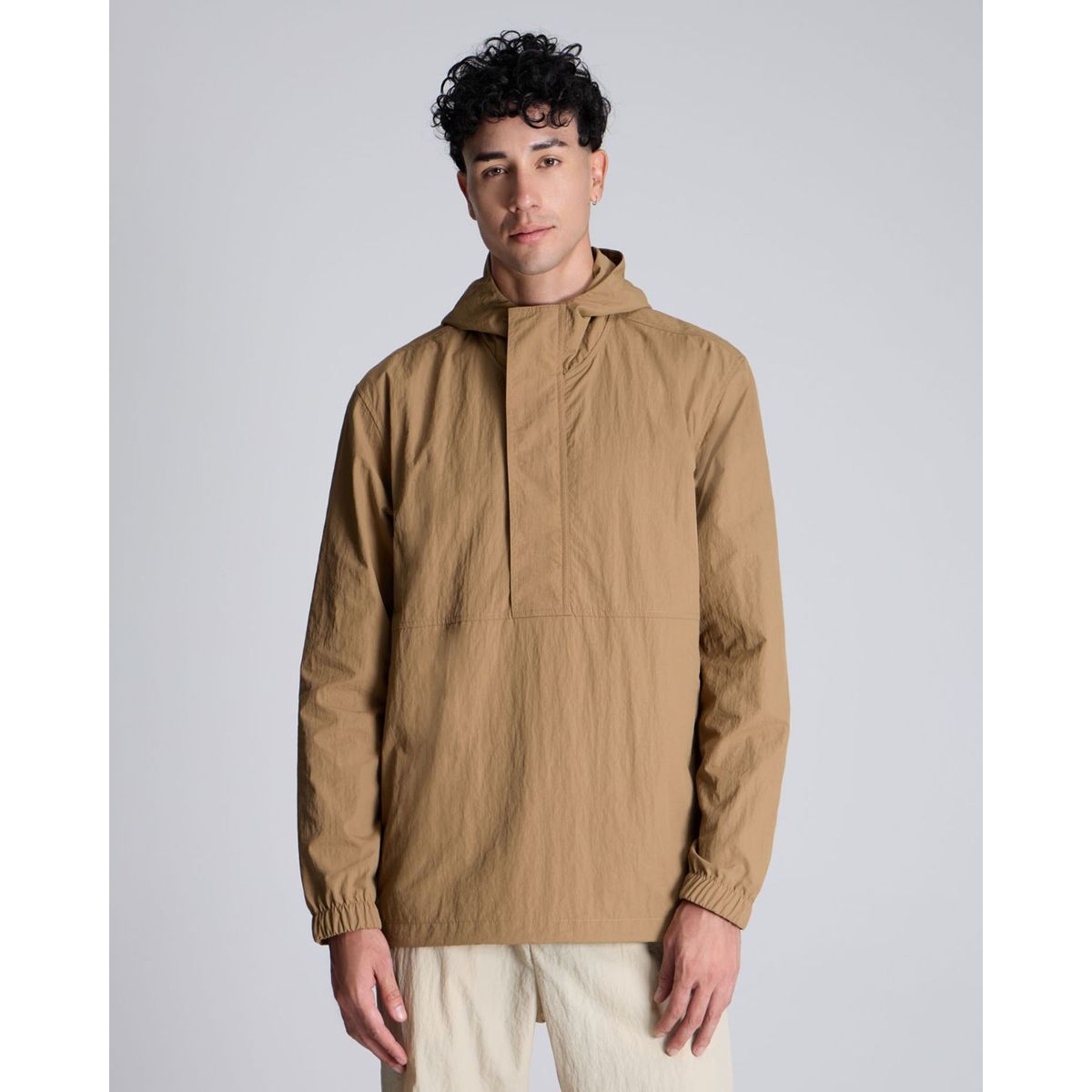 ATMOS - Chaqueta Con Bolsillo  Para Hombre Camel Atmos