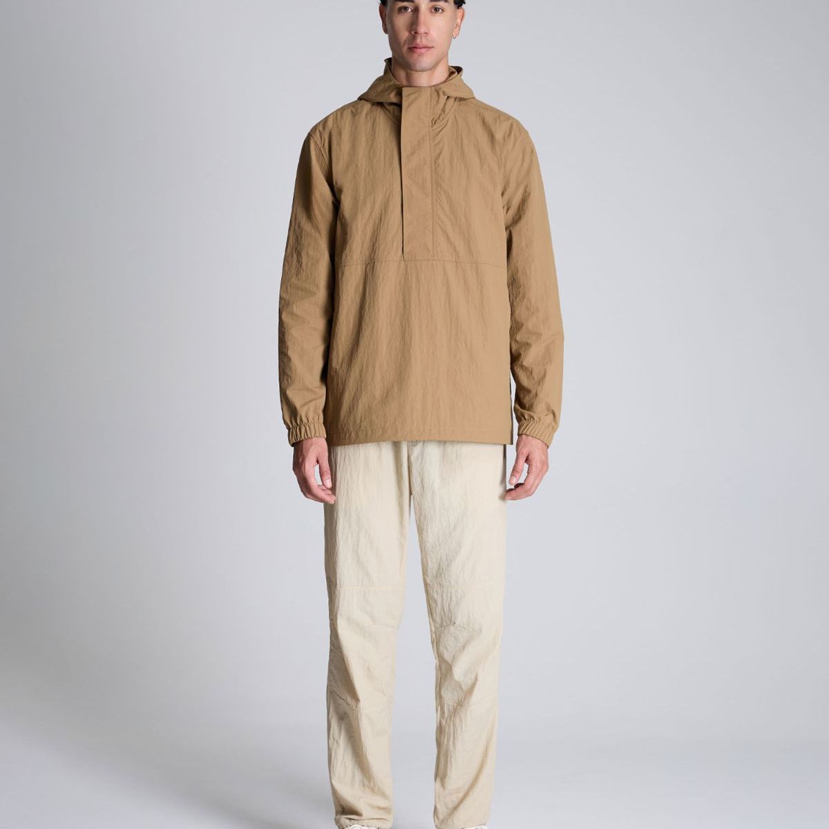 ATMOS - Chaqueta Con Bolsillo  Para Hombre Camel Atmos
