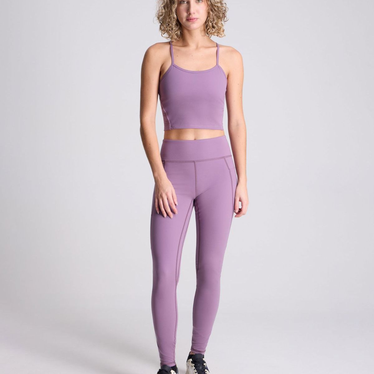 ATMOS - Leggins Pockets Aerius Soft  Para Mujer Morado Atmos