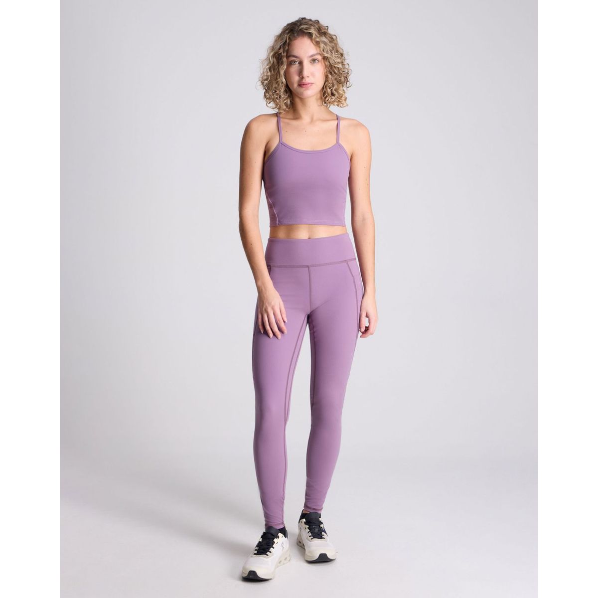 ATMOS - Leggins Pockets Aerius Soft  Para Mujer Morado Atmos