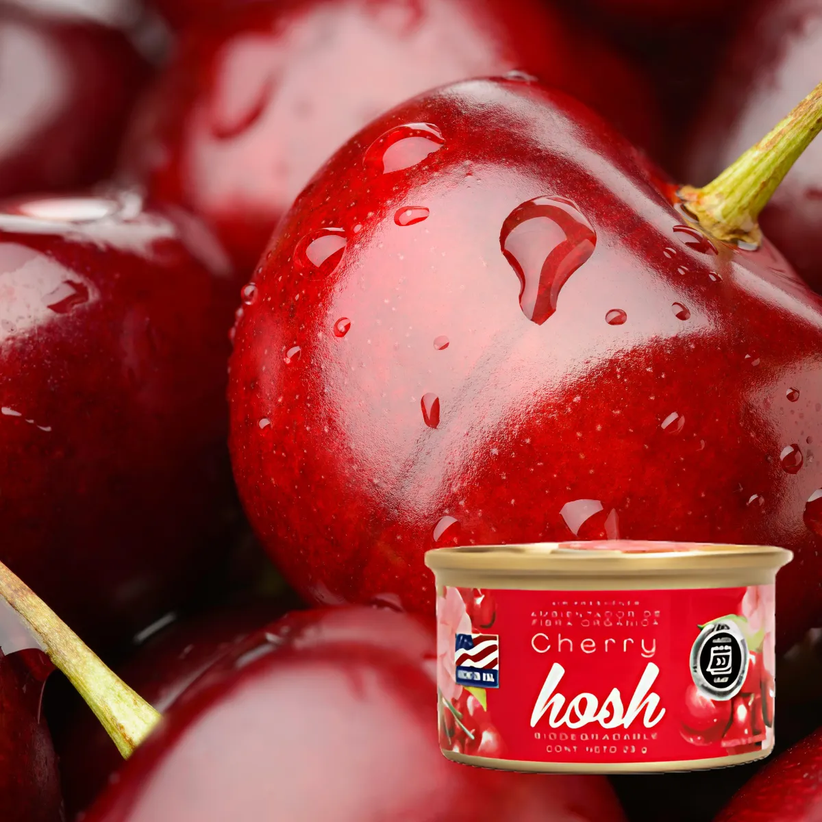 GENERICO - Ambientador Lata Organica Hosh Para Carro Oficina Hogar